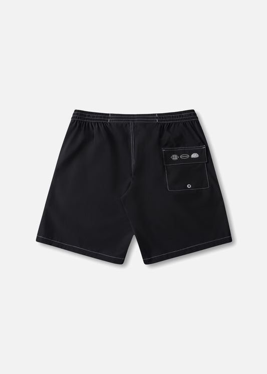 DAILY GRIND 20" SHORTS : BLACK