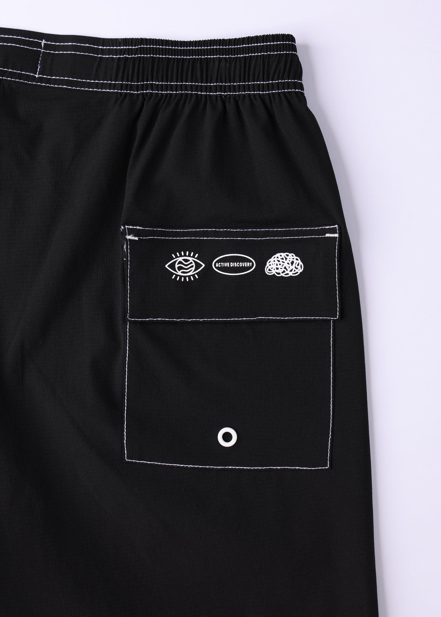 DAILY GRIND 20" SHORTS : BLACK