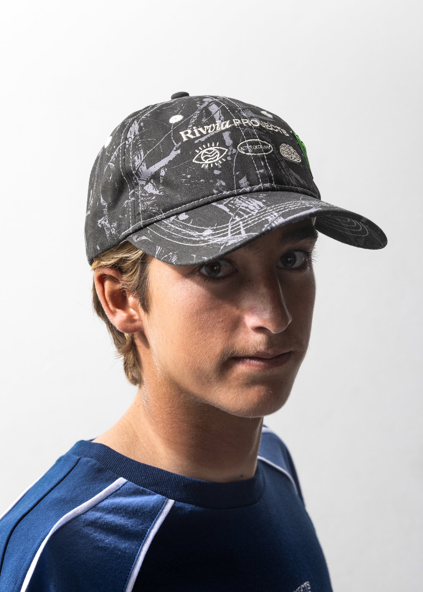 PROJECTS DAD CAP : BLACK CAMO