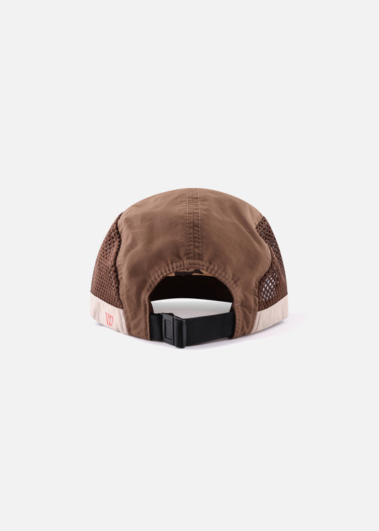 WORLD SPLAT RUNNING CAP : BROWN BONE