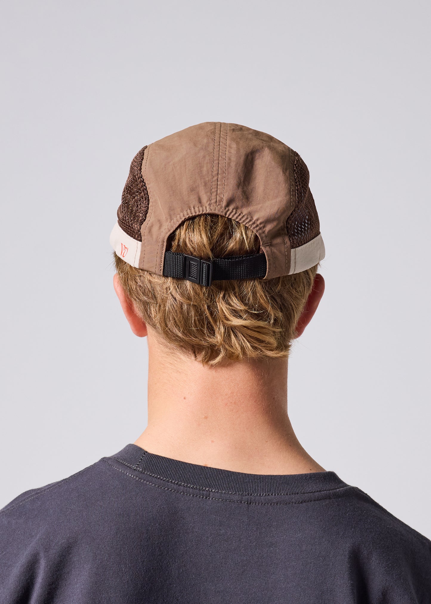 WORLD SPLAT RUNNING CAP : BROWN BONE