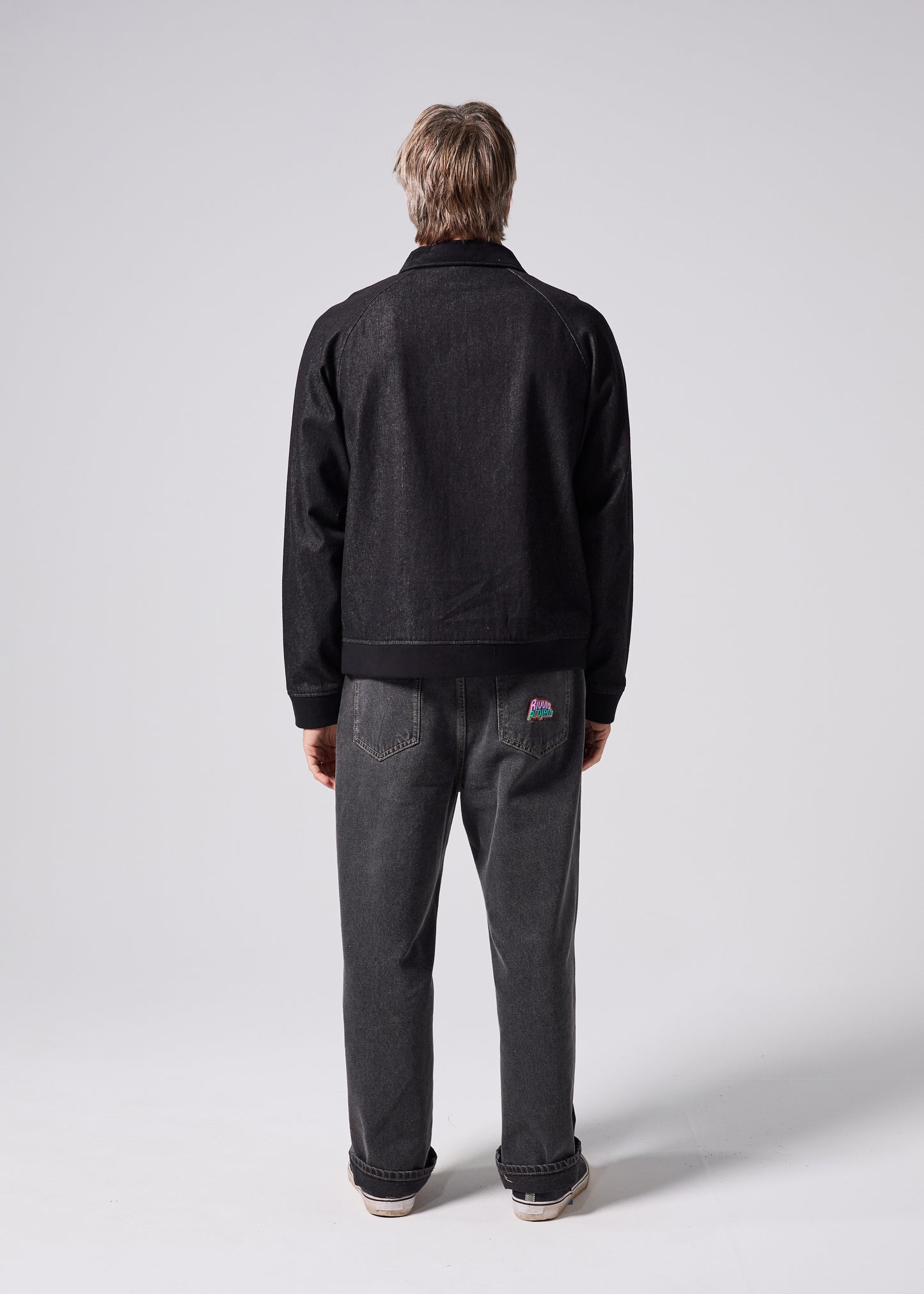 CLUB DENIM JACKET : BLACK