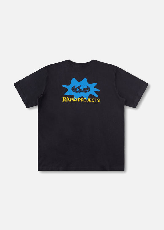 WORLD SPLAT RELAXED FIT T-SHIRT : PIGMENT BLACK