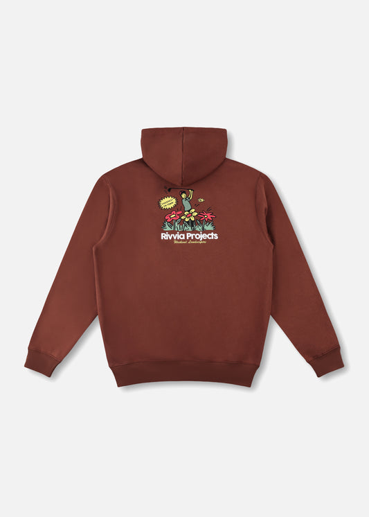 WEEKEND LANDSCAPERS HOOD : BROWN