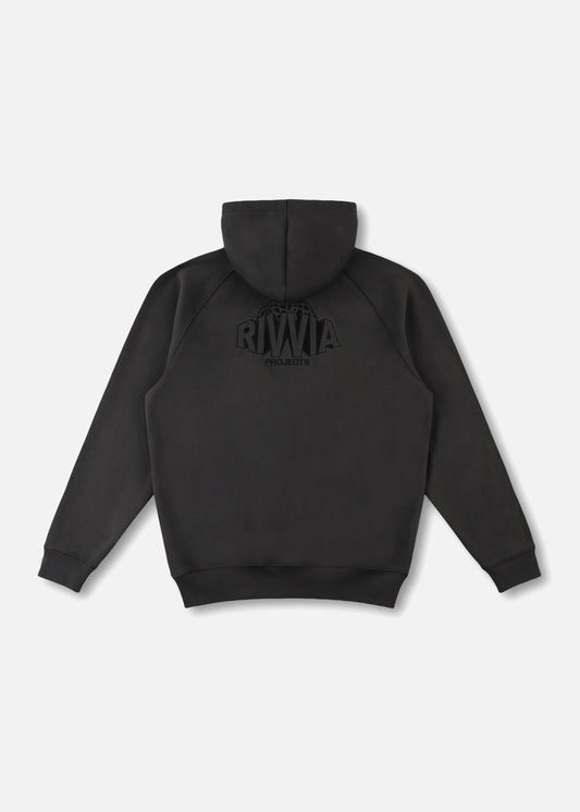 BRAIN TRUST FZ HOOD : PIGMENT BLACK