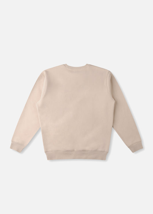 VV CREST CREW : BONE