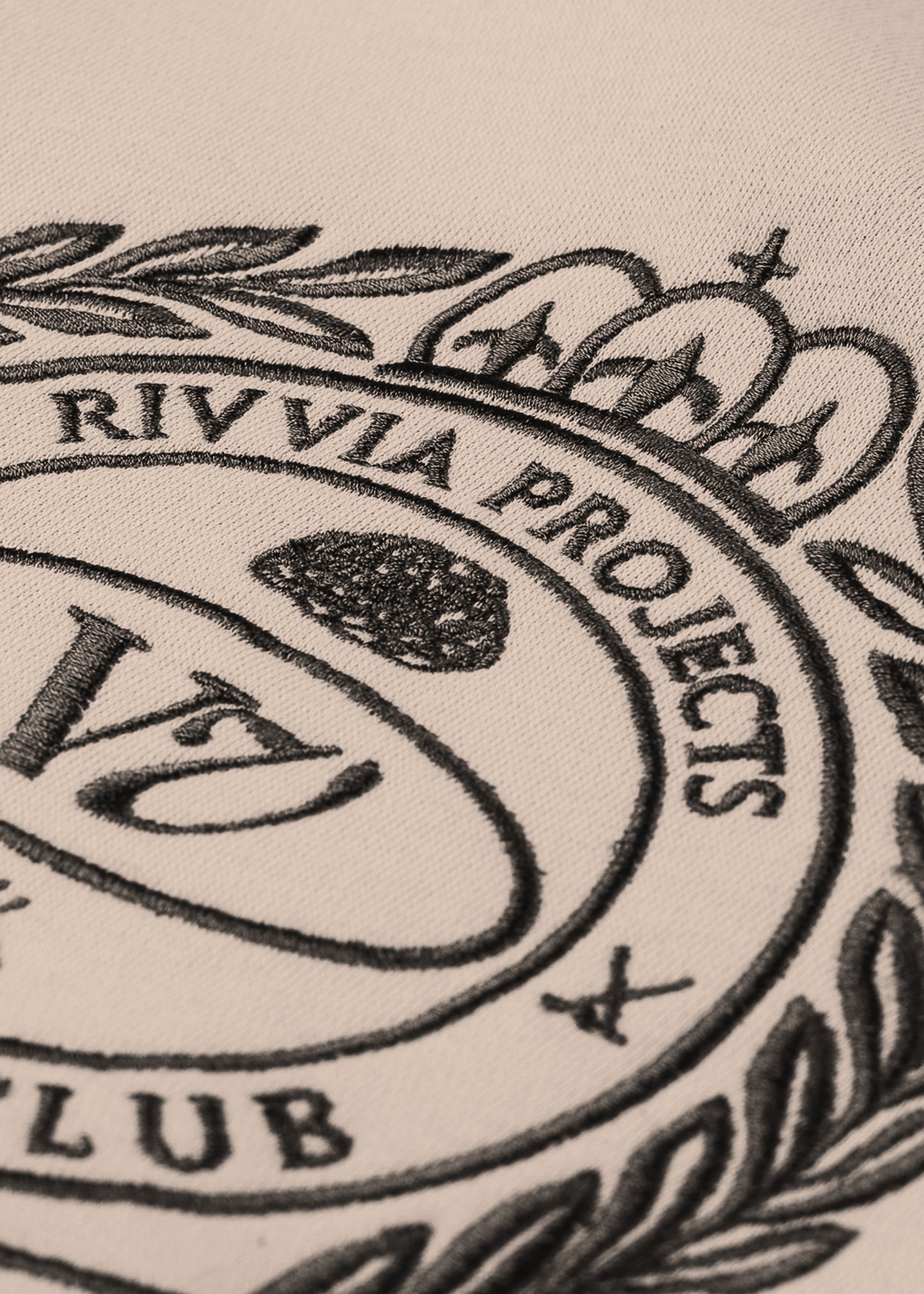 VV CREST CREW : BONE