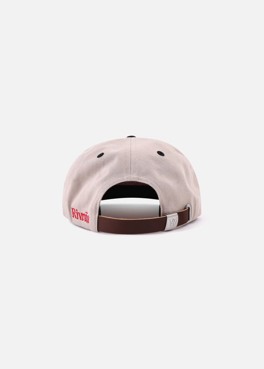 GRID CAP : BONE BLACK