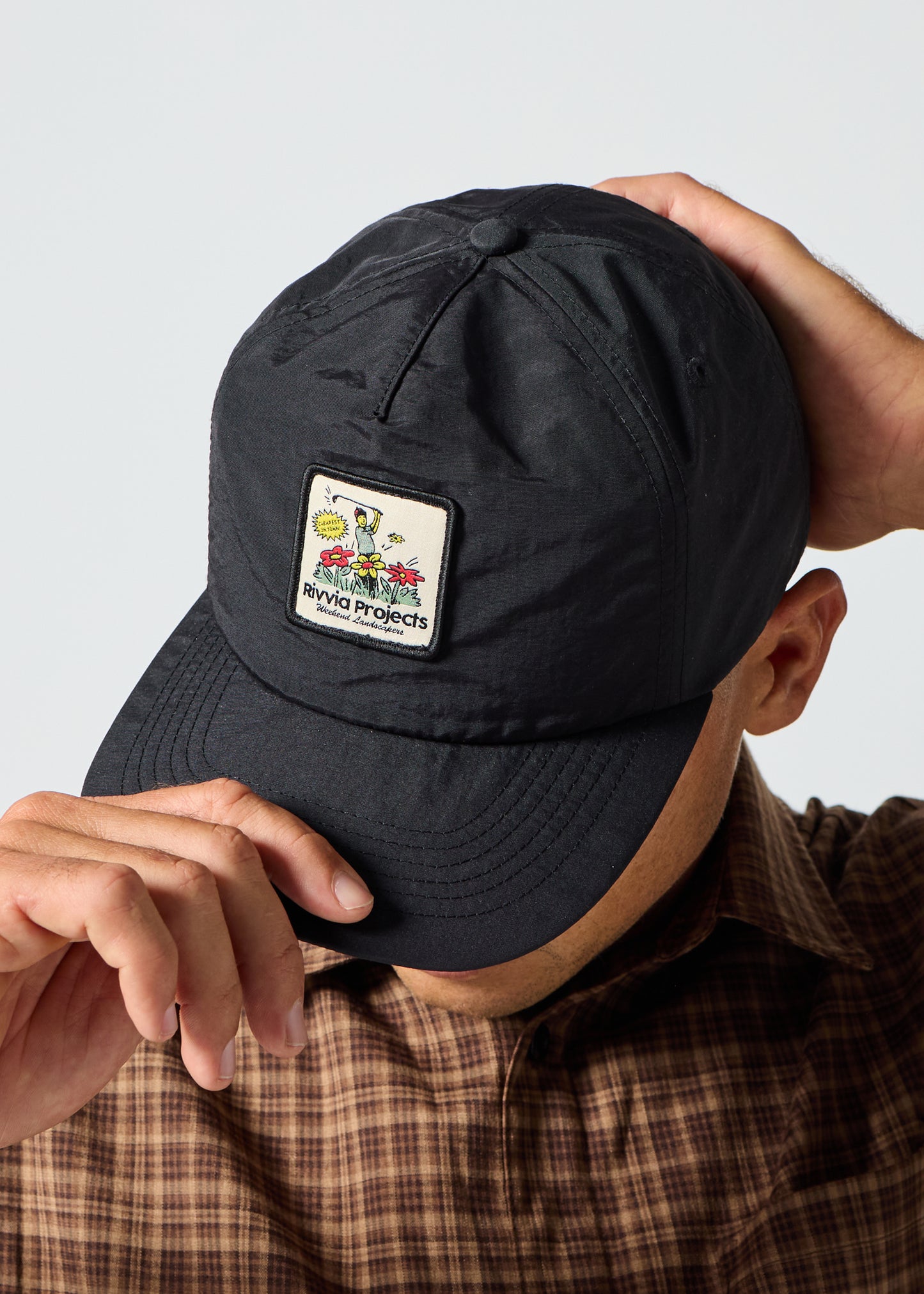 WEEKEND LANDSCAPERS CAP : BLACK