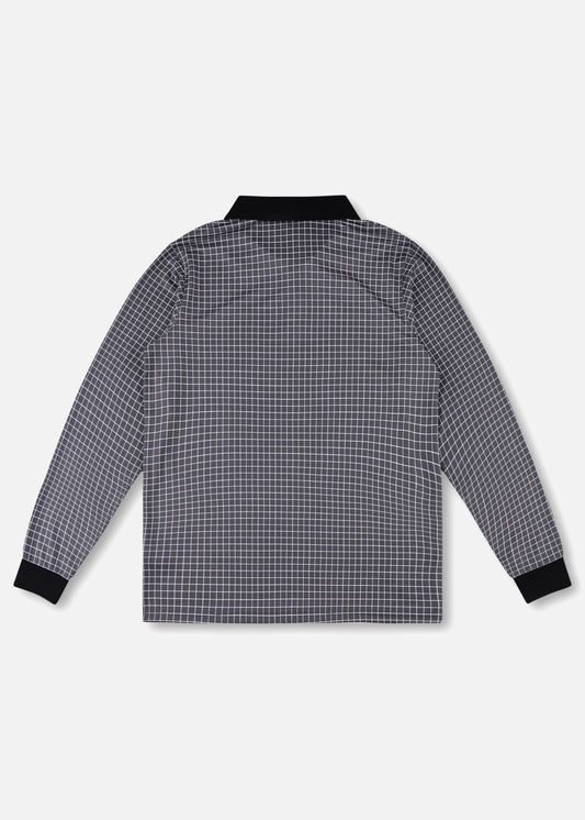 CHOICE LS POLO : BLACK