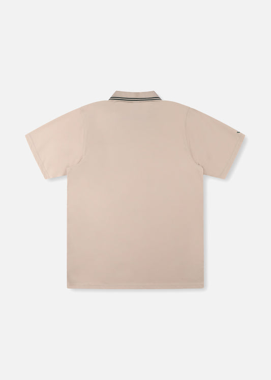 VV CREST POLO : BONE