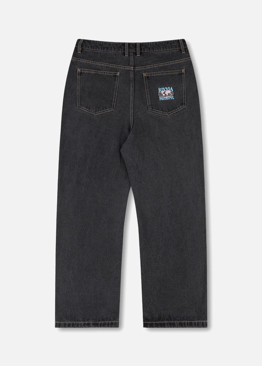 WORLD SERIES DENIM PANT : BLACK