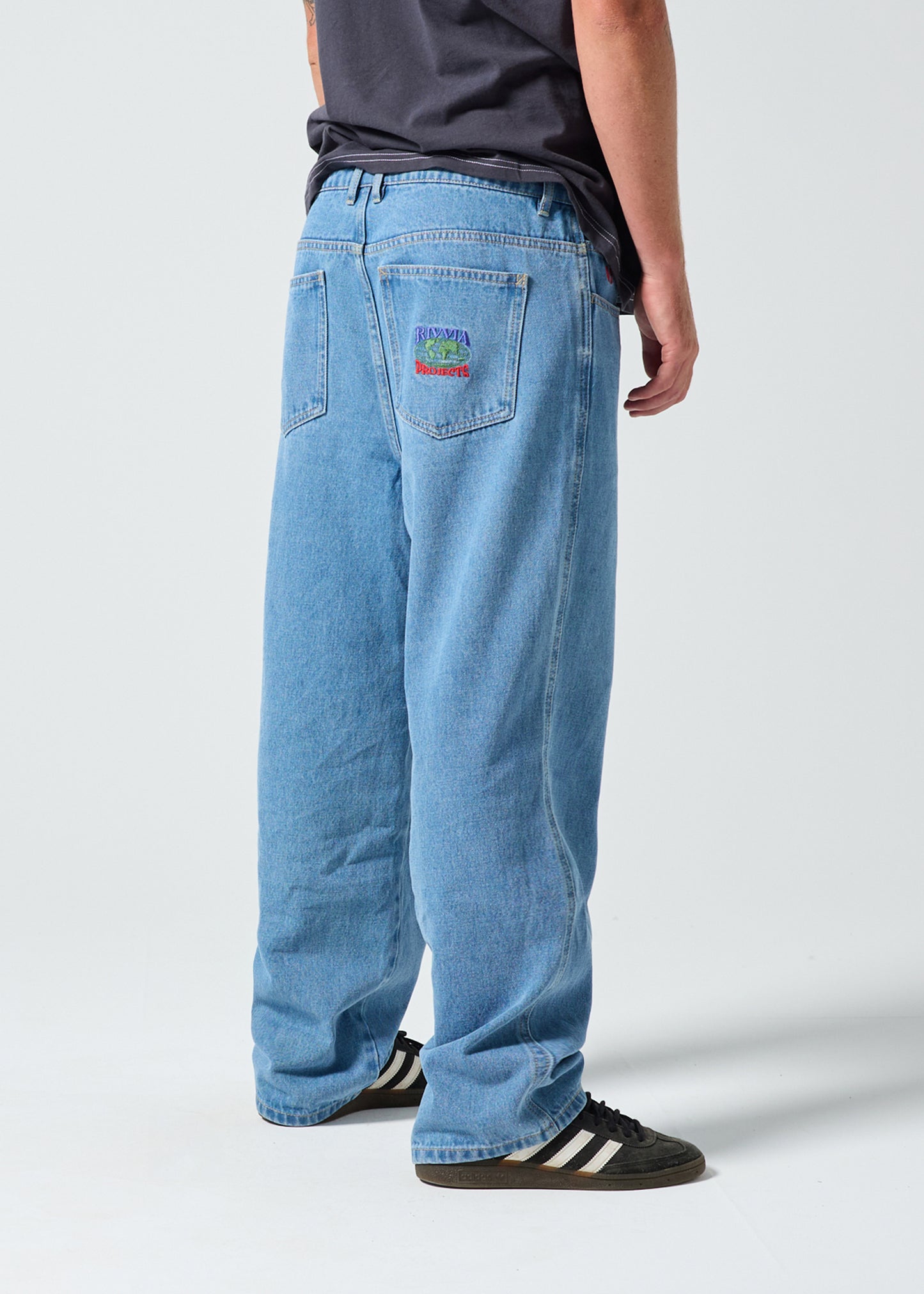 WORLD SERIES DENIM PANT : BLUE