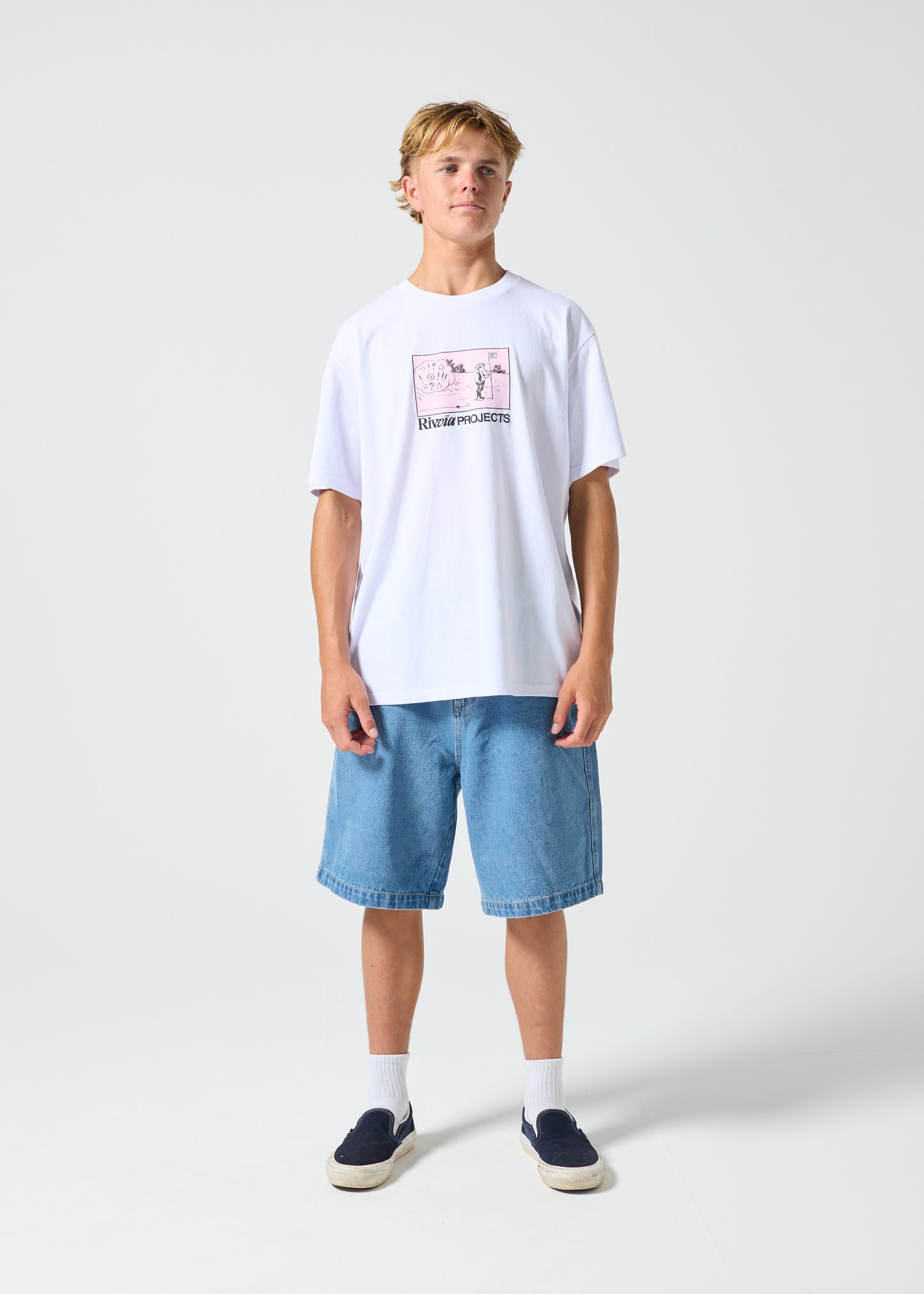 MELTDOWN T-SHIRT : WHITE