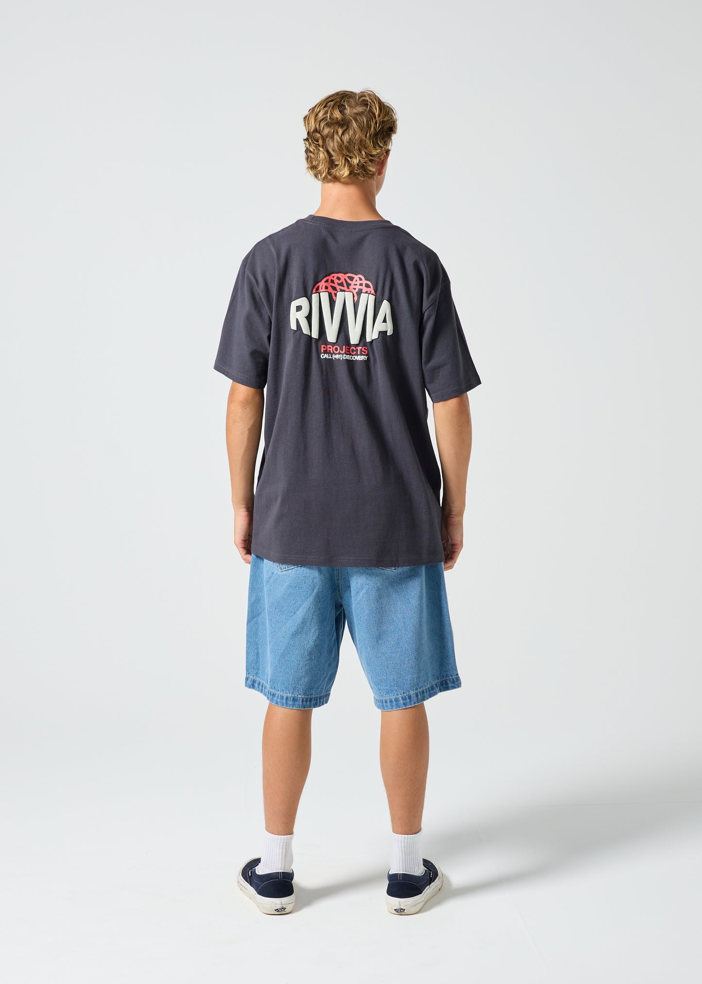 BRAIN TRUST RELAXED-FIT T-SHIRT : PIGMENT BLACK