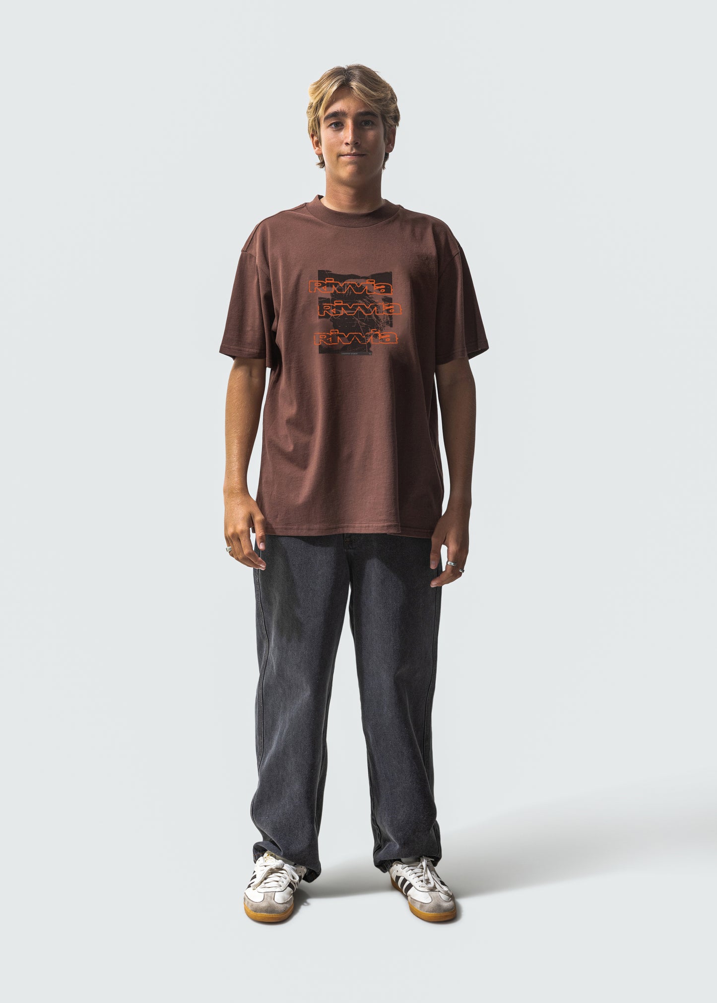 JDUB T-SHIRT : BROWN