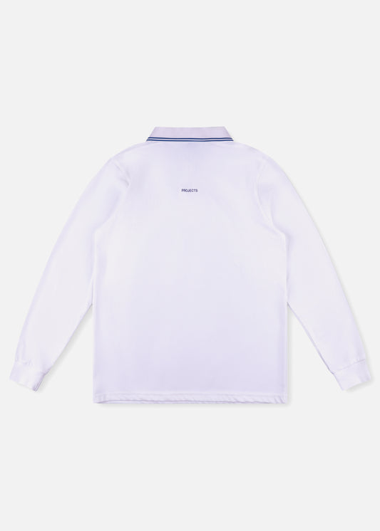 RPL LS POLO : WHITE