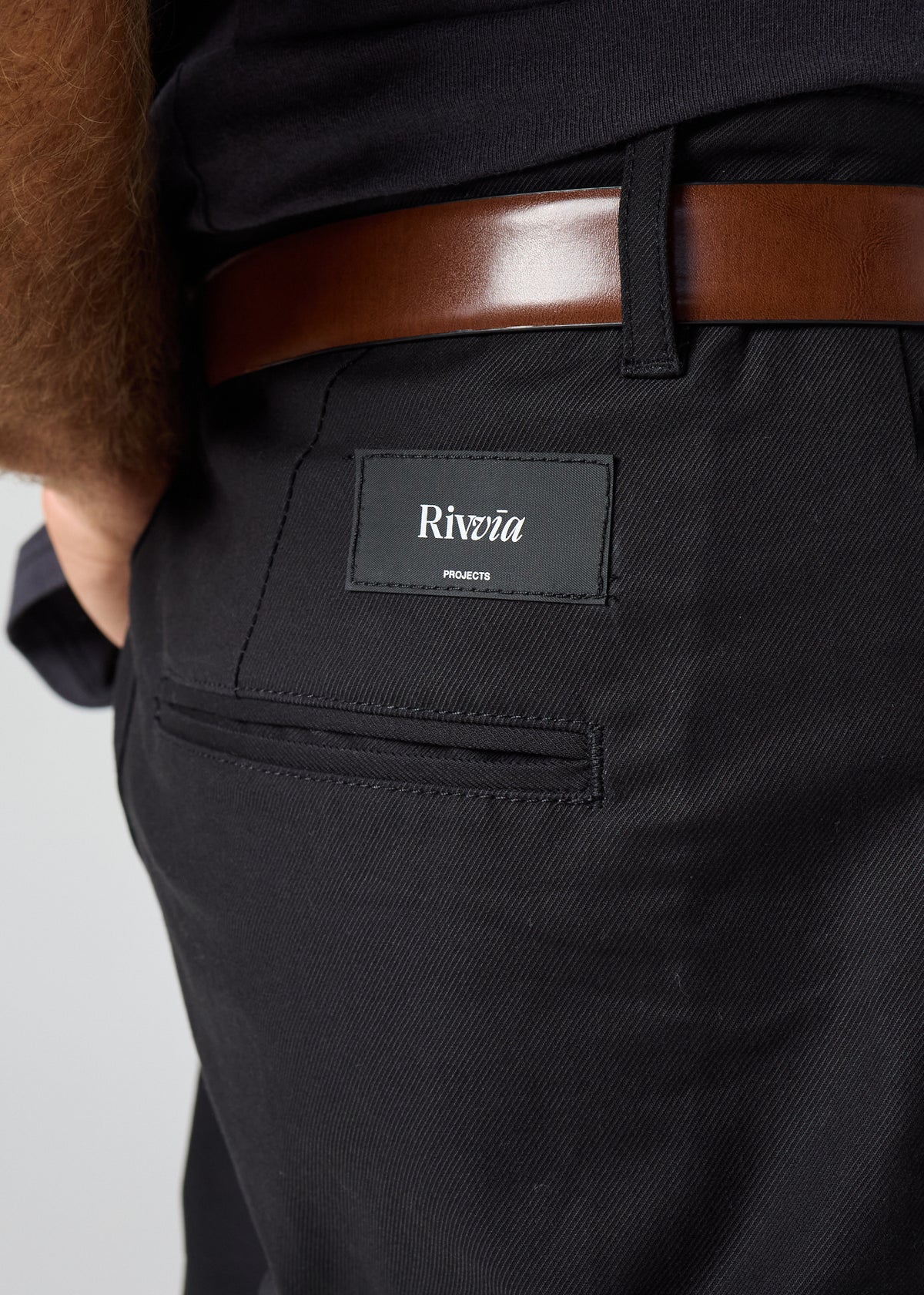 JW CHINO PANT : BLACK