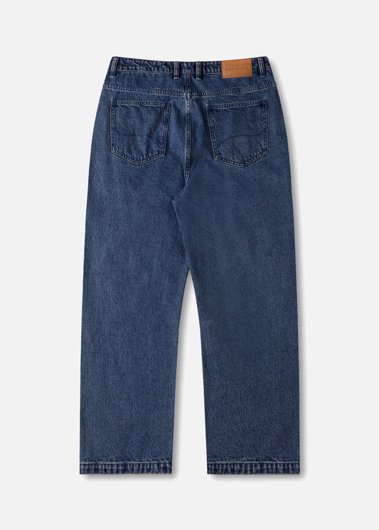 DAILY DENIM PANT : DARK BLUE WASH
