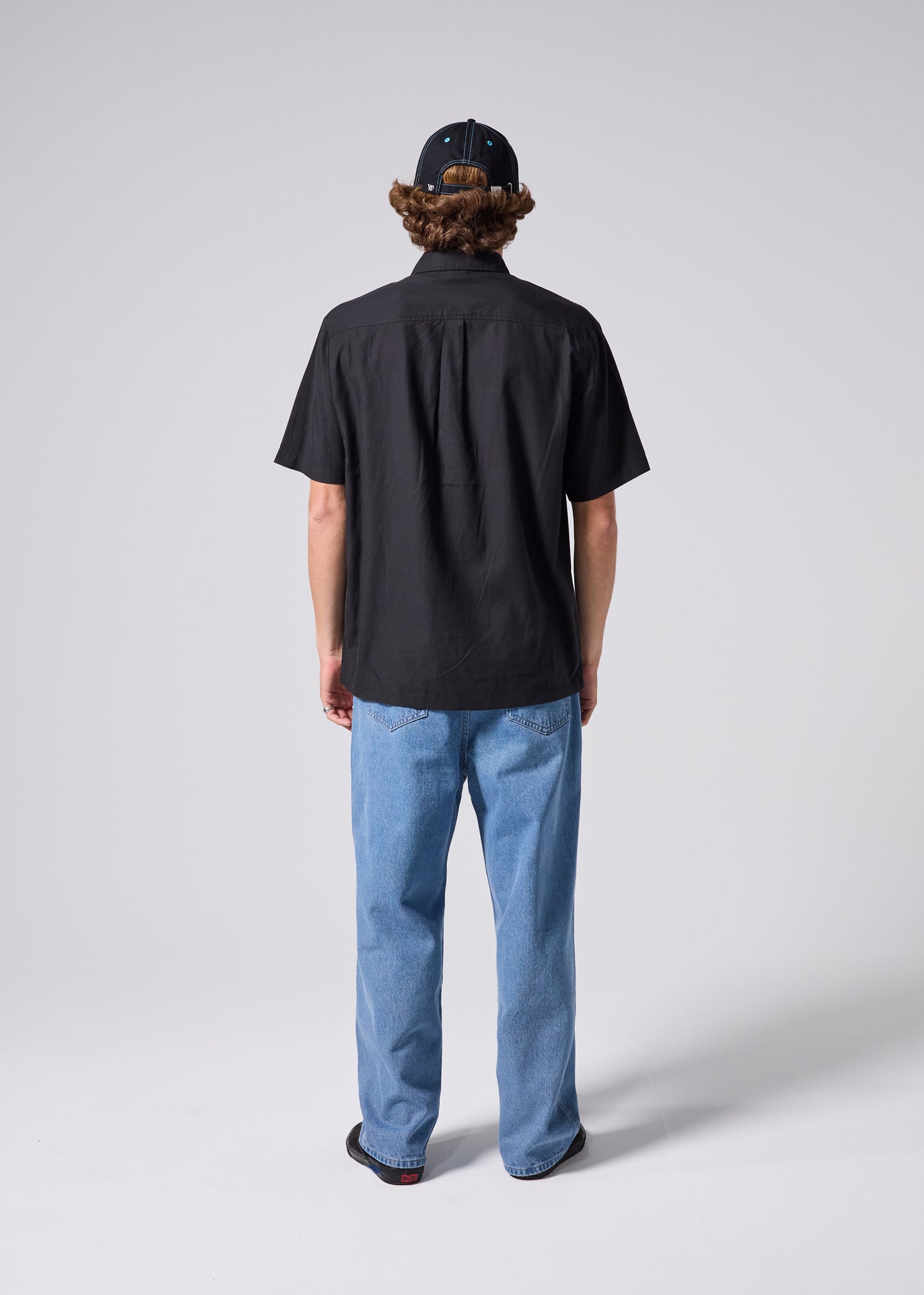 VV BIGDROP SS SHIRT : BLACK