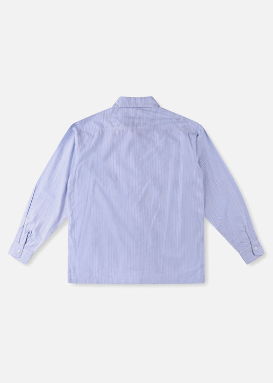 VV CLASS LS SHIRT : BLUE WHITE