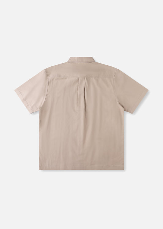 VV WORLD CONNECTION SS SHIRT : BONE