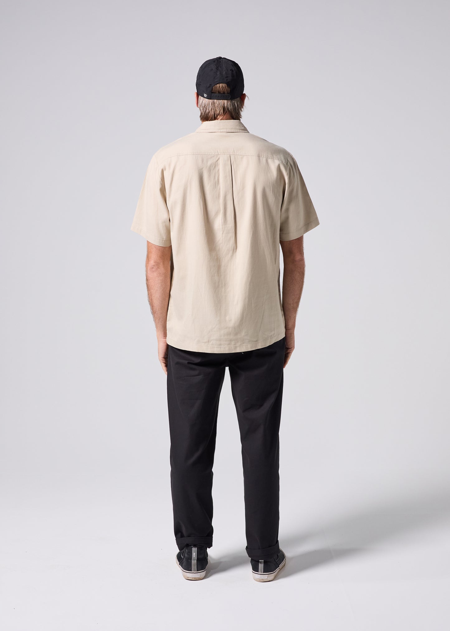 VV WORLD CONNECTION SS SHIRT : BONE