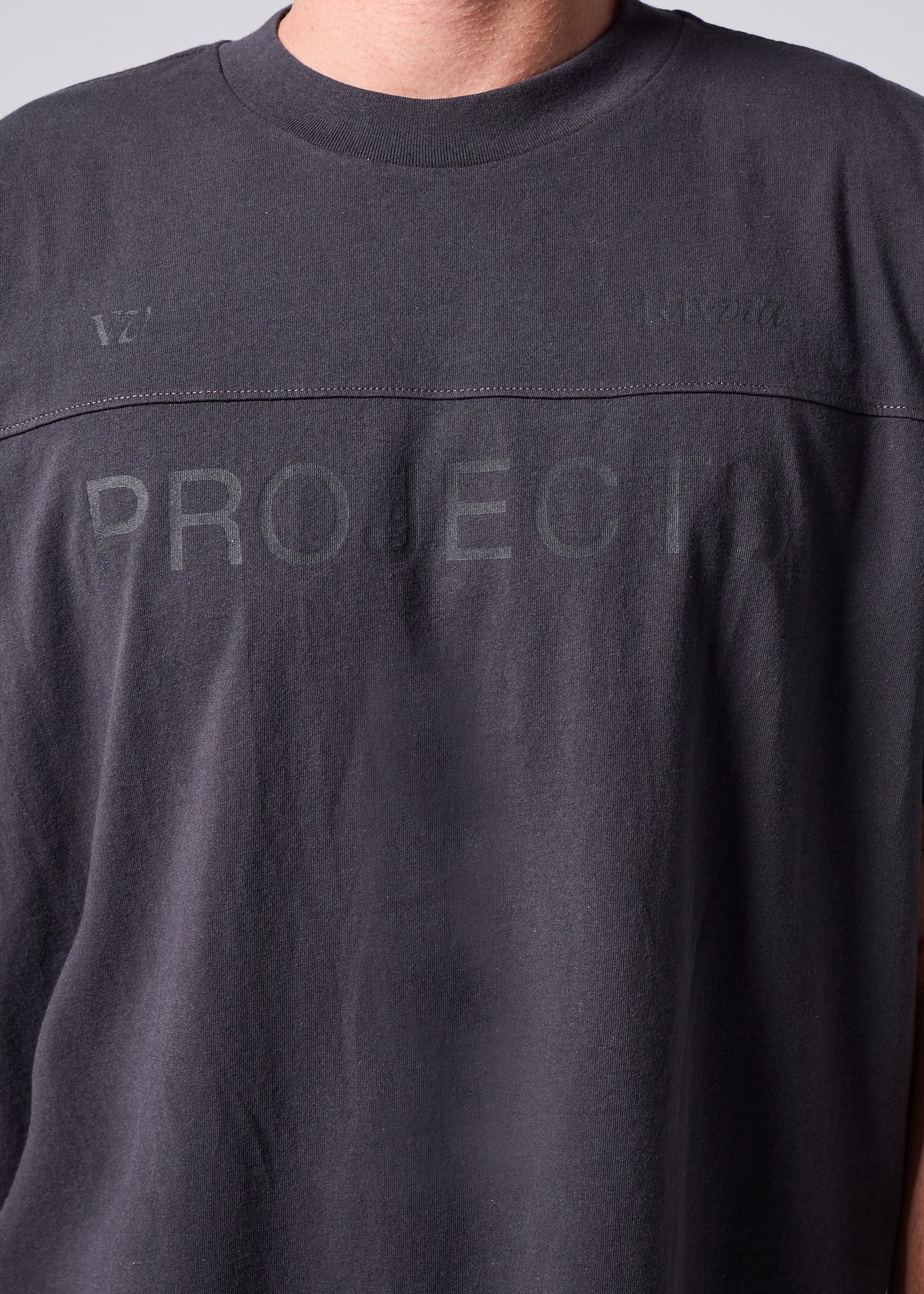 STREET PROJECT RELAXED FIT T-SHIRT : OFF BLACK