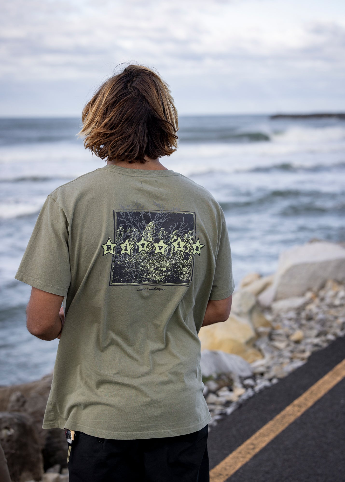 STARS T-SHIRT : ARMY