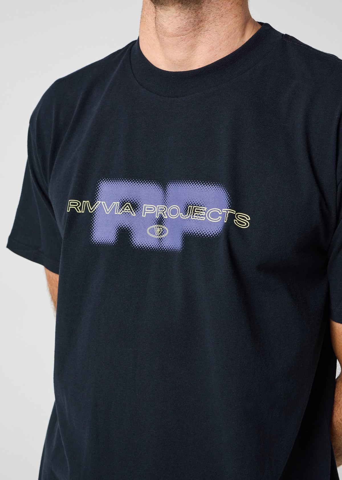 ENVISON RELAXED FIT T-SHIRT : BLACK