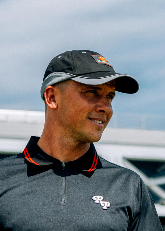 GLOBE CAP : GREY BLACK