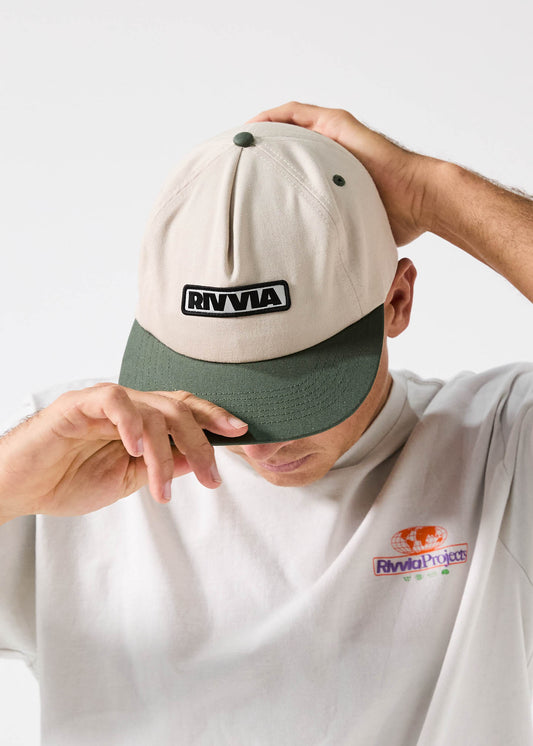 CLUB CAP : BONE GREEN