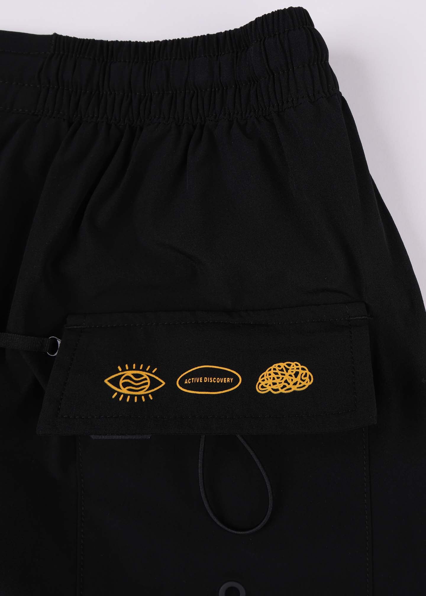 DAILY RIDE FIVE STAR SHORT : BLACK