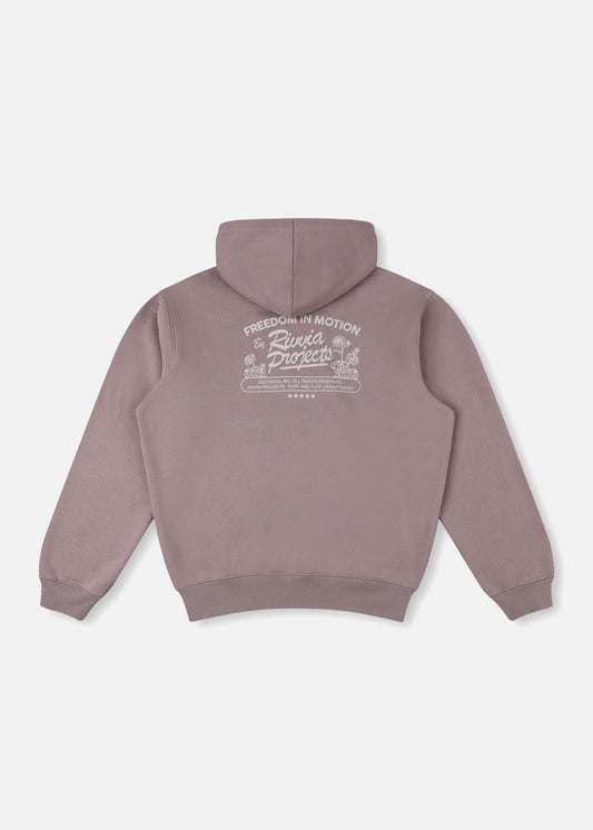 FIVE STAR HOOD : PALE PLUM