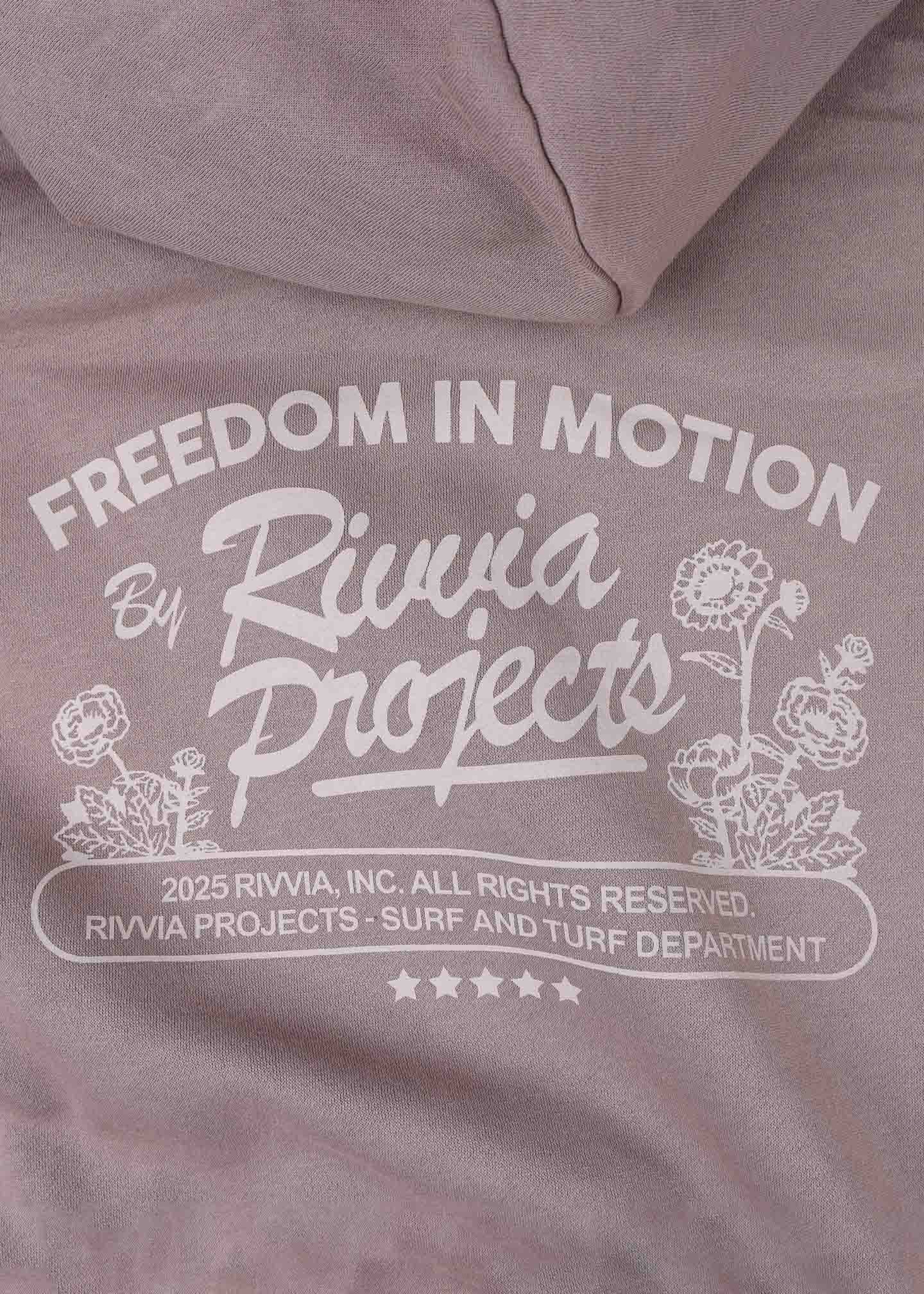 FIVE STAR HOOD : PALE PLUM