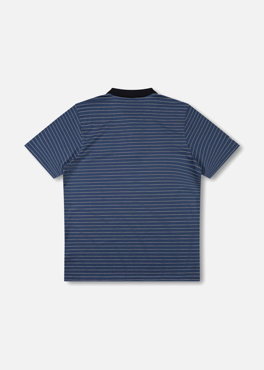 PROJECTS STRIPE POLO : DARK BLUE RED