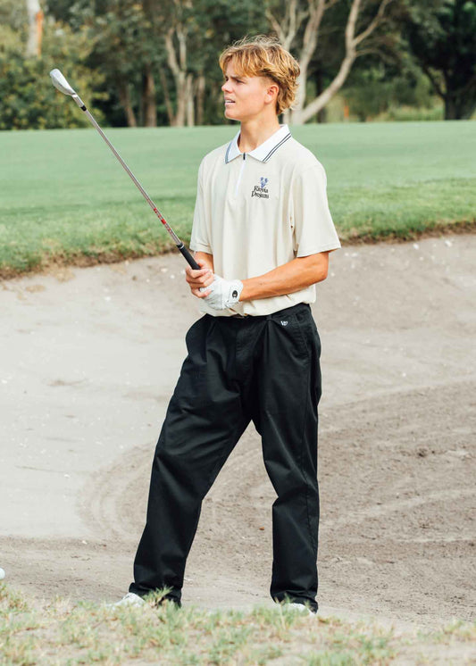 BLOOM STACK POLO : BONE