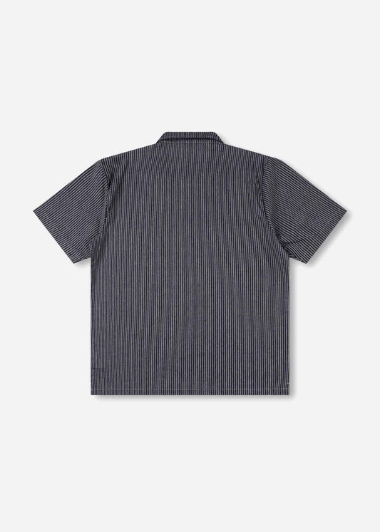 VV SERVICE SS SHIRT : NAVY WHITE