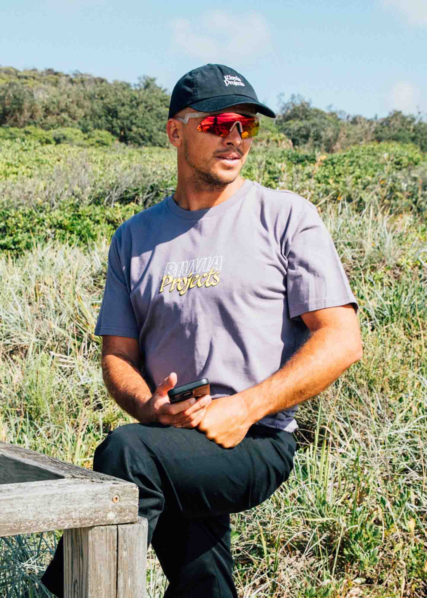 BLUEPRINT T-SHIRT : PALE PLUM