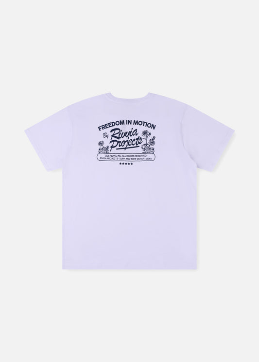 FIVE STAR T-SHIRT : WHITE