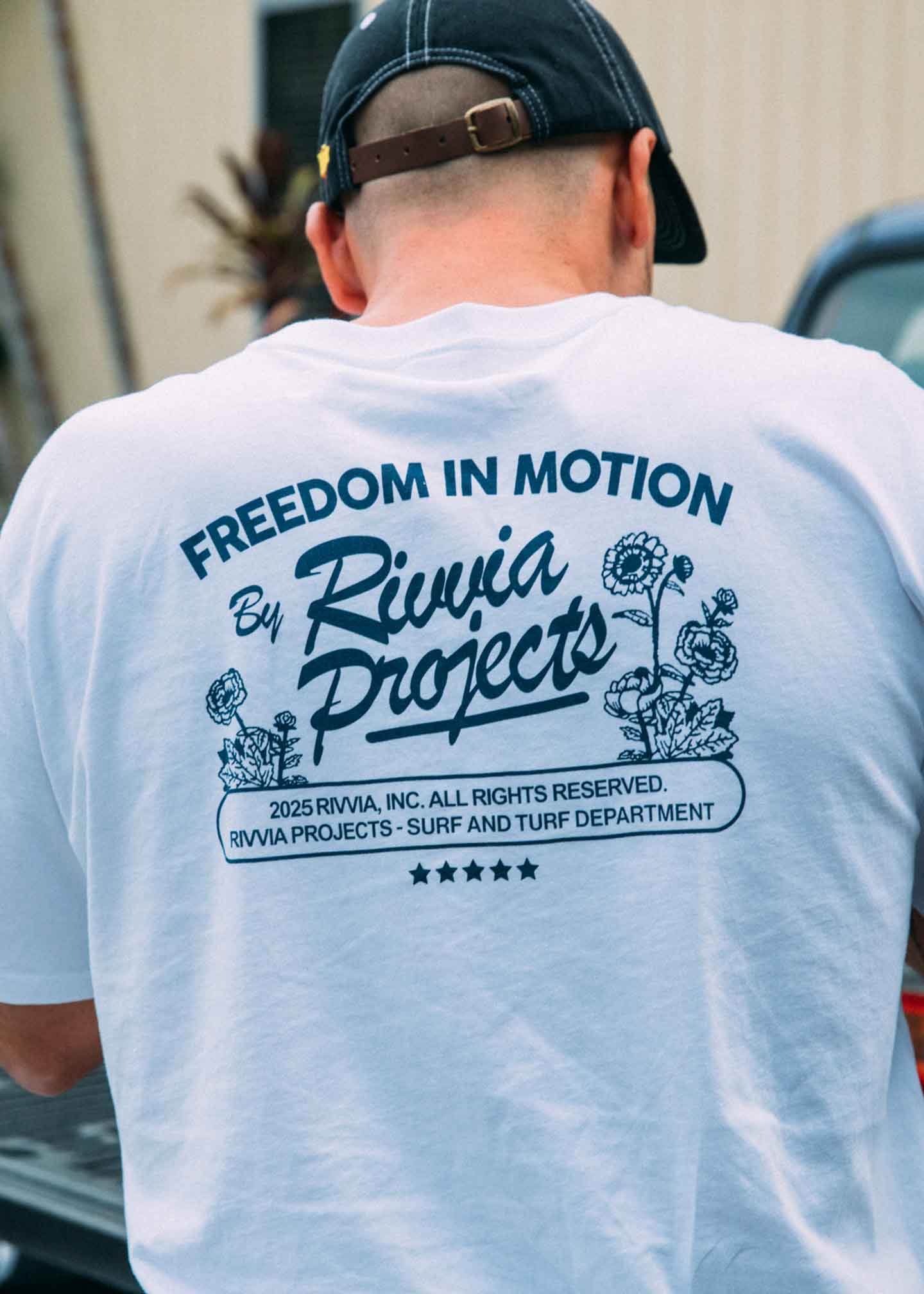 FIVE STAR T-SHIRT : WHITE