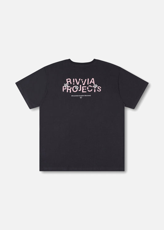 BOTANIC T-SHIRT : PIGMENT BLACK