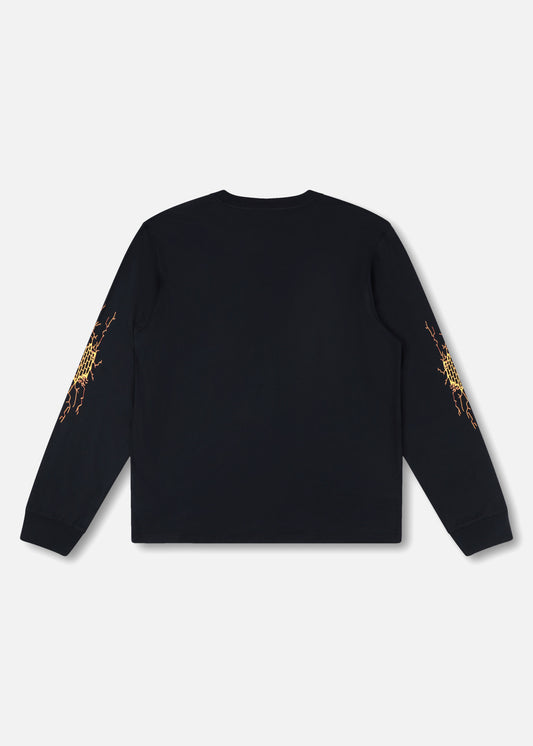 DEMO LS T-SHIRT : BLACK