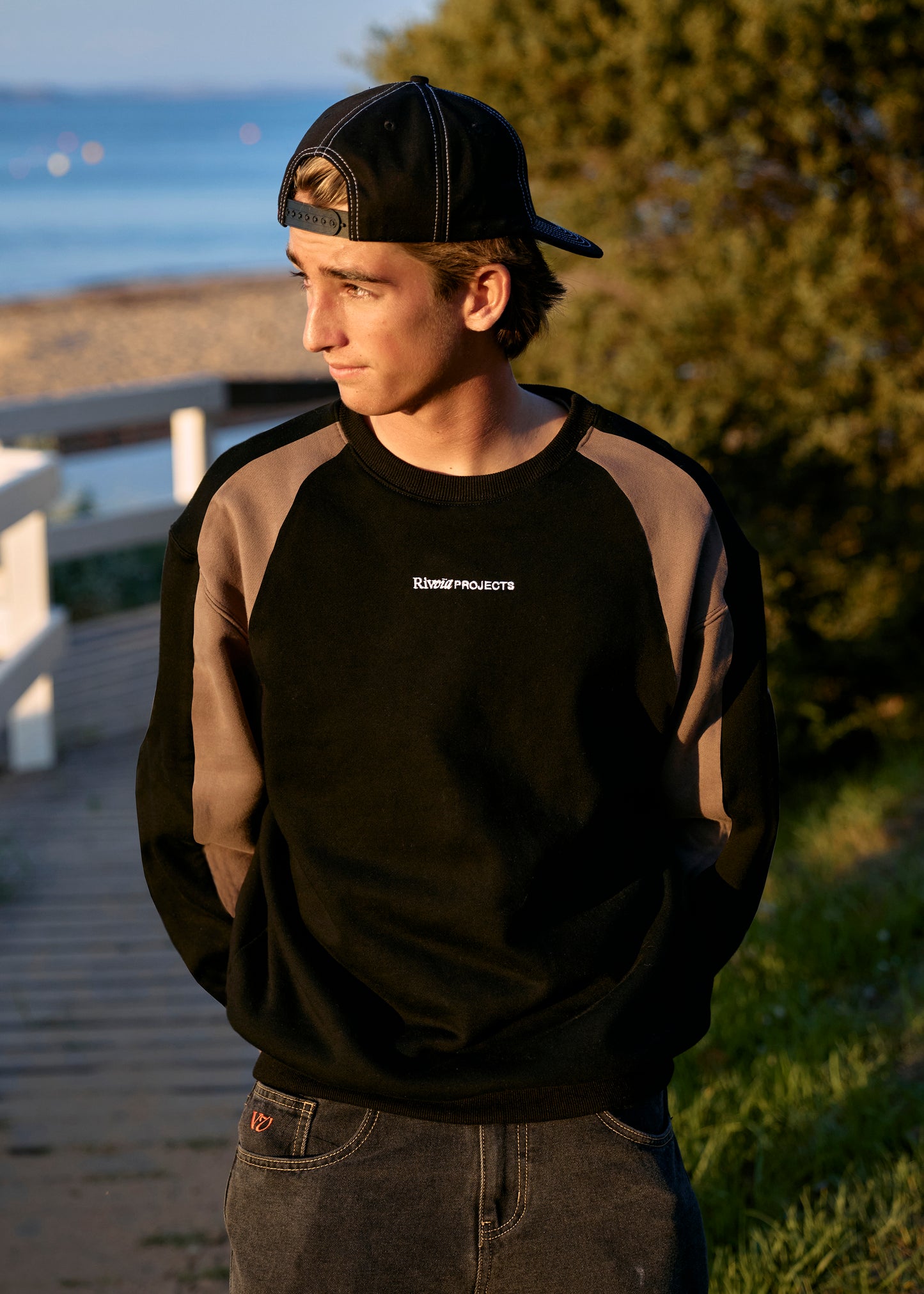 PASSAGE CREW : BLACK BROWN