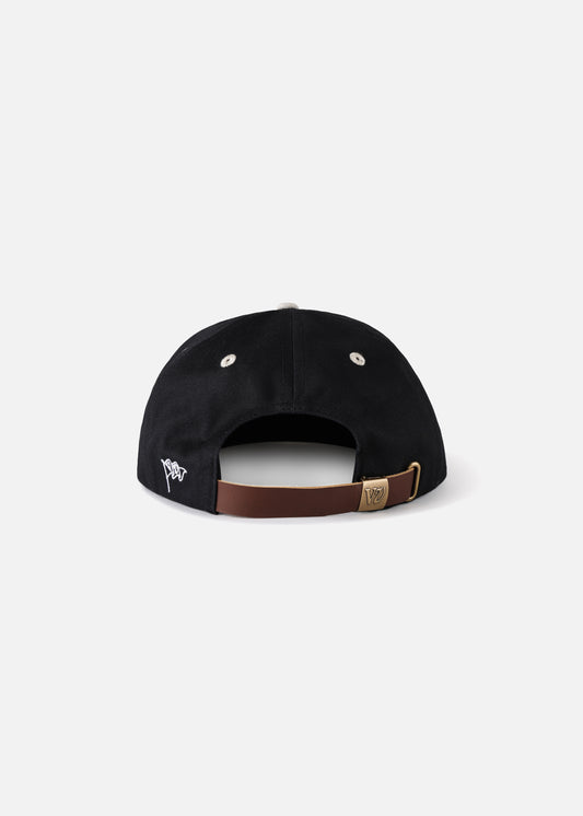 OUR BUDDY CAP : BONE BLACK