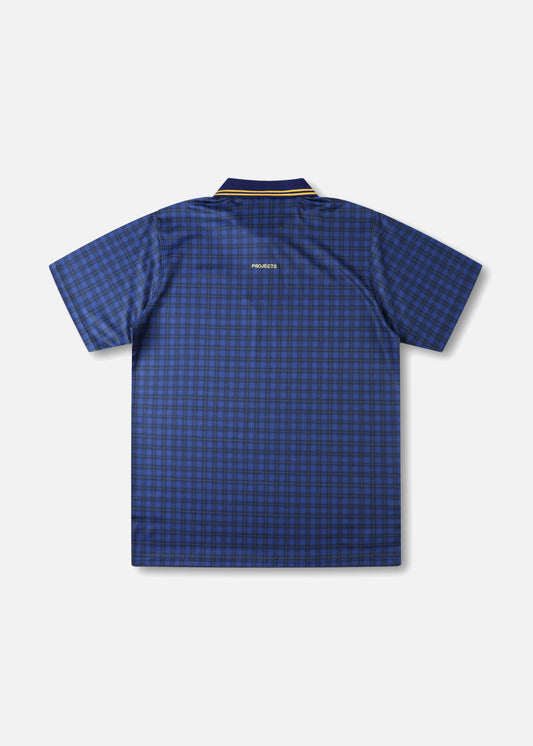 RPL CHECK POLO : BLUE CHECK