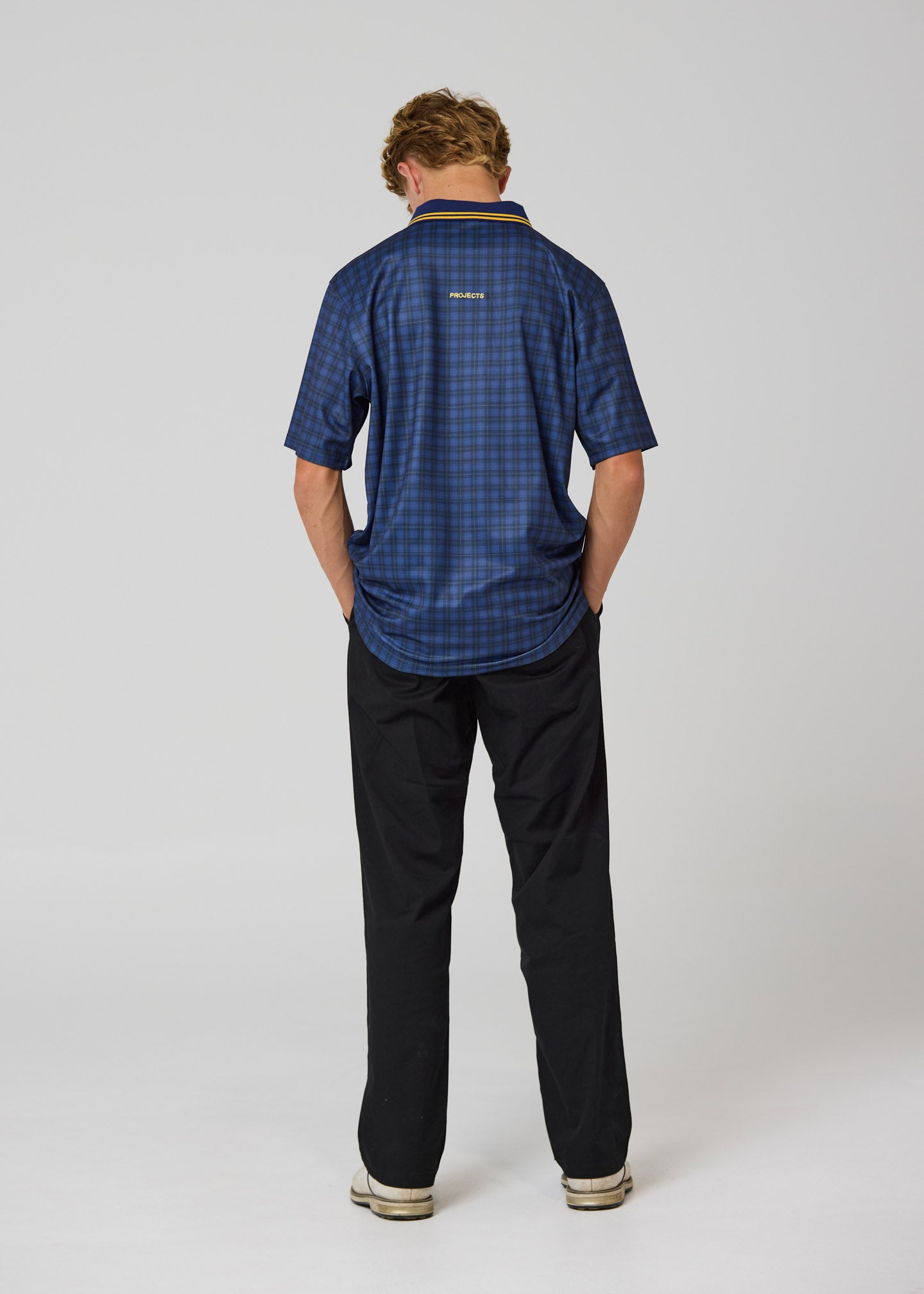 RPL CHECK POLO : BLUE CHECK