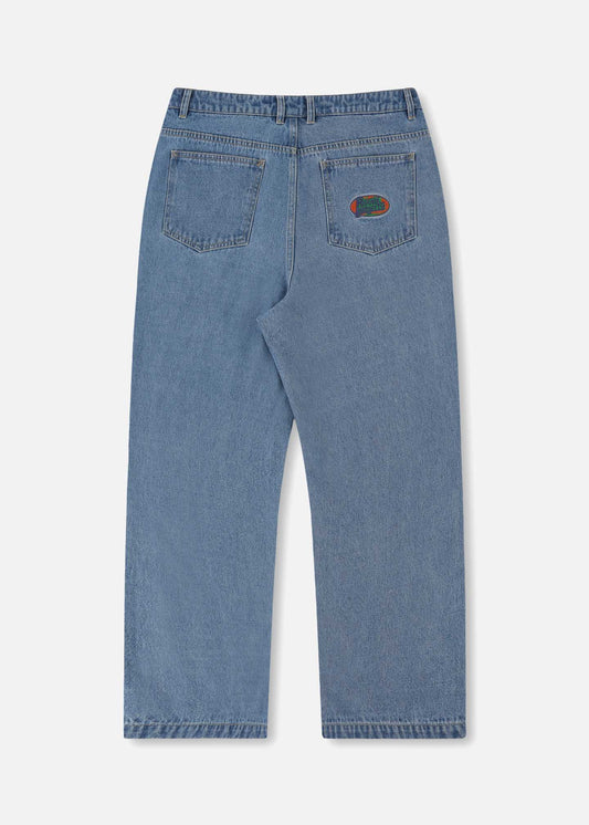 GLOBAL DENIM PANT : WORN BLUE