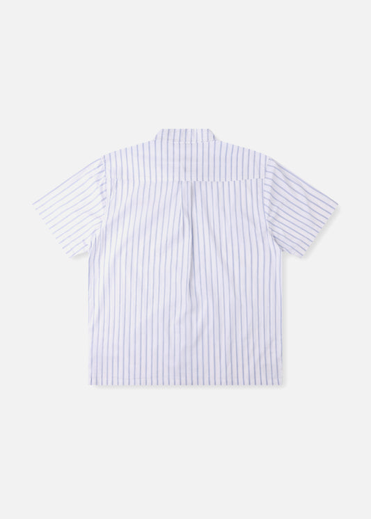 PROJECTS STRIPE SS SHIRT : WHITE BLUE