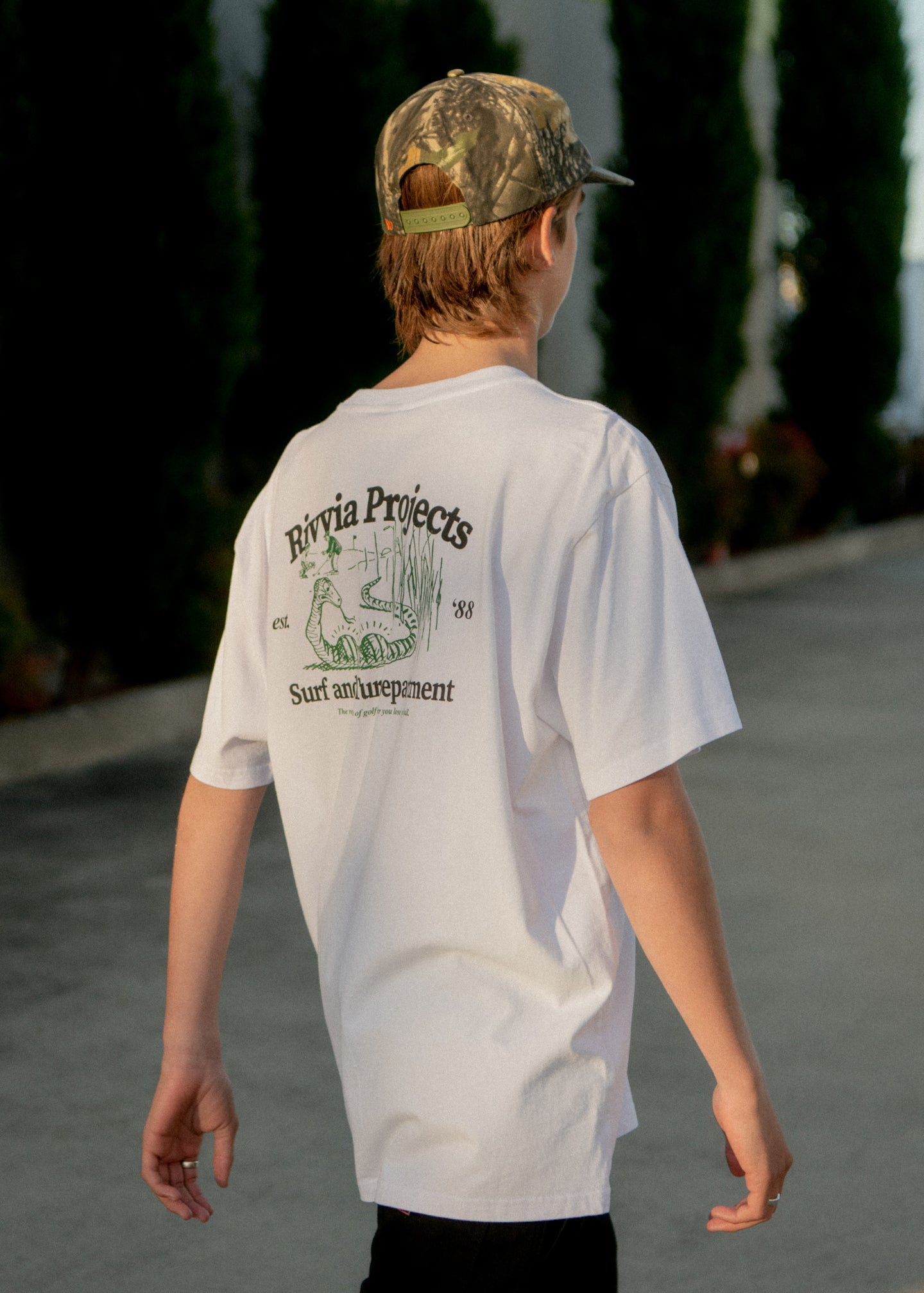 REAL GAME T-SHIRT : WHITE